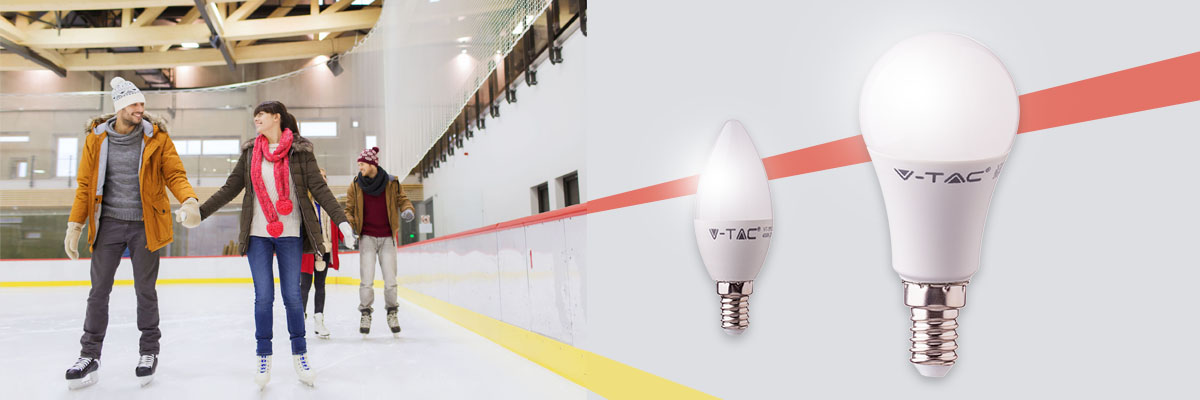 LED-ek és jégpályák